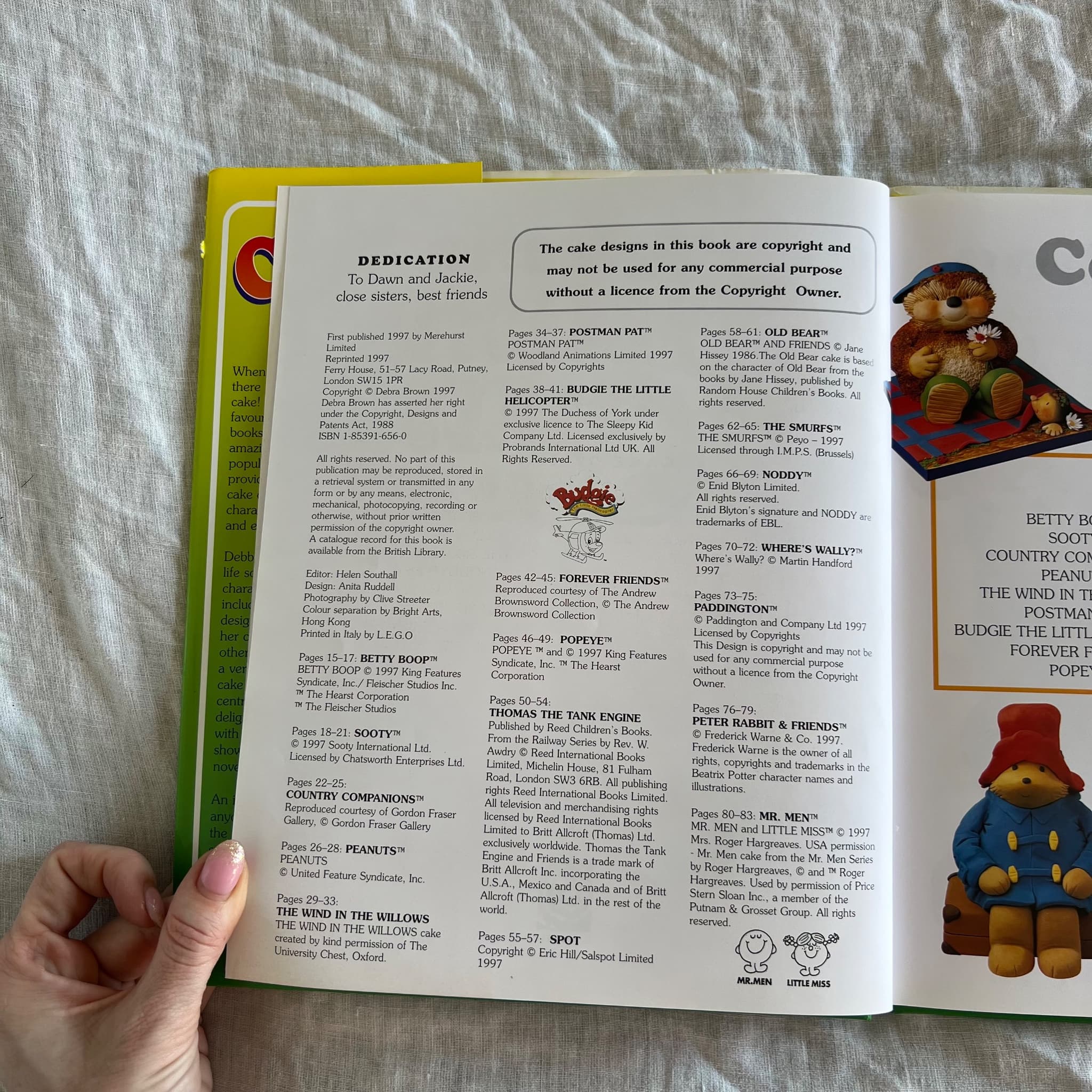 Favourite Character Cakes by Merehurst Limited - Vintage Cake Decorating Book — photo 3 of 9