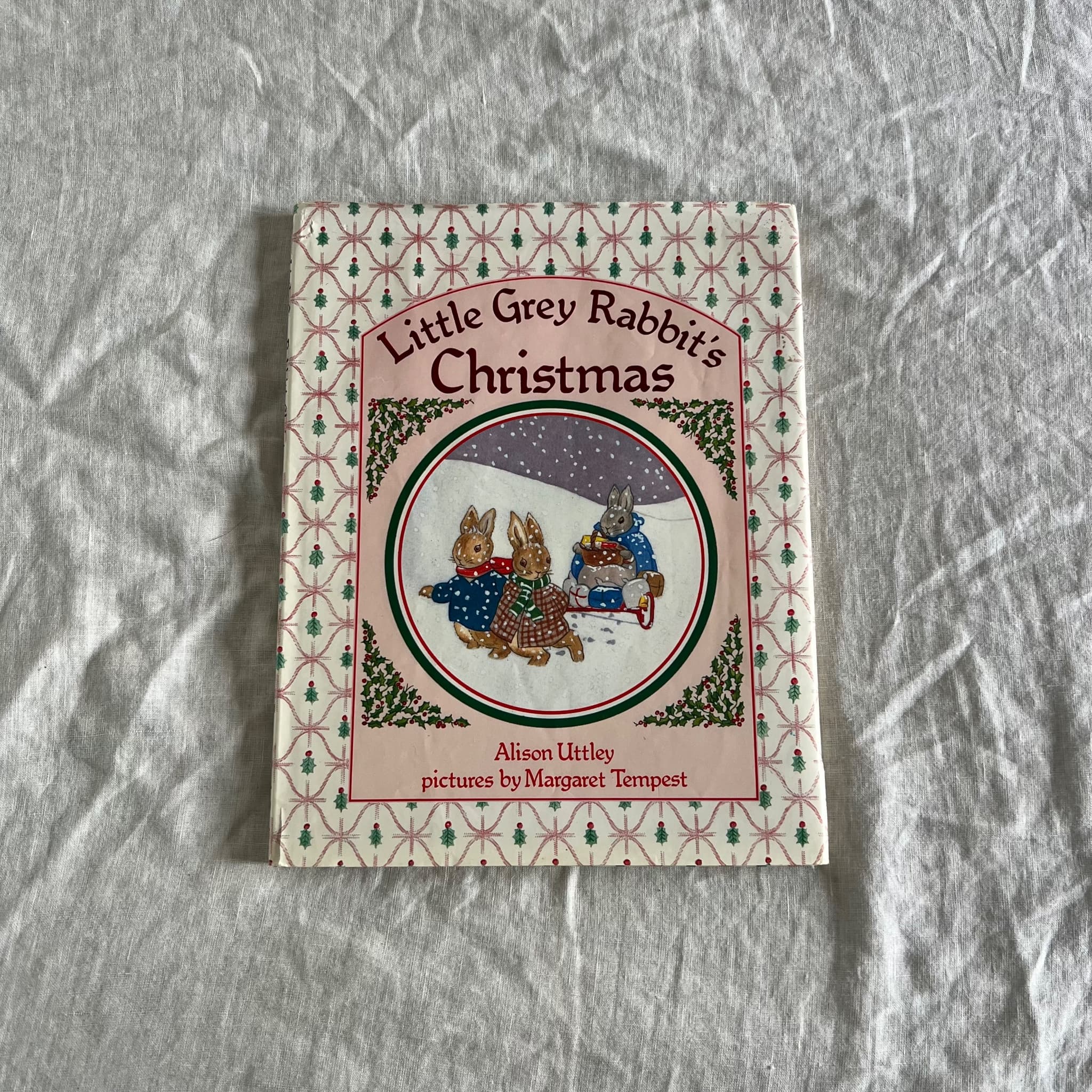 Little Grey Rabbit's Christmas by Alison Uttley Hardcover Children's Book