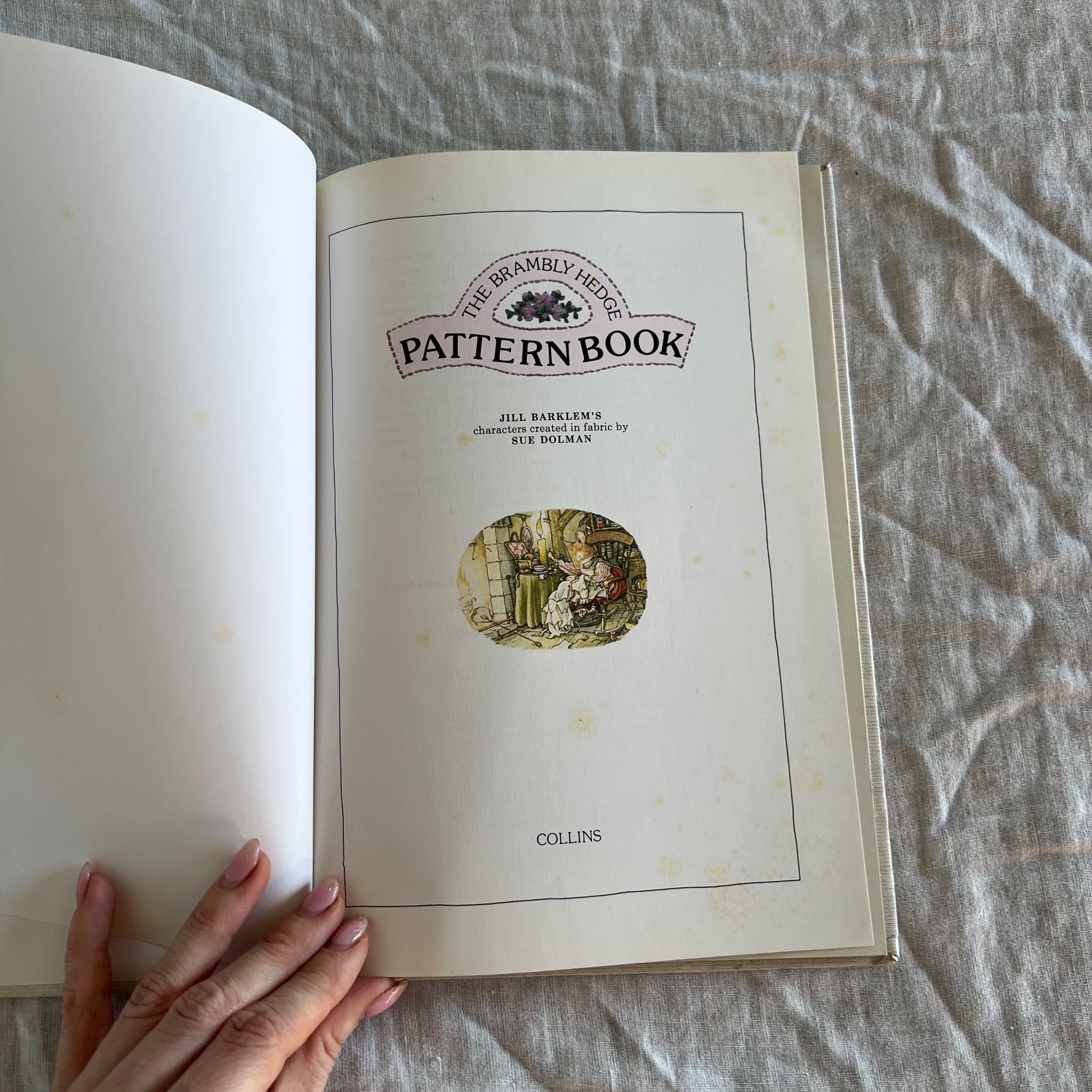 The Brambly Hedge Pattern Book by Sue Dolman - Vintage Crafting Guide — photo 4 of 10