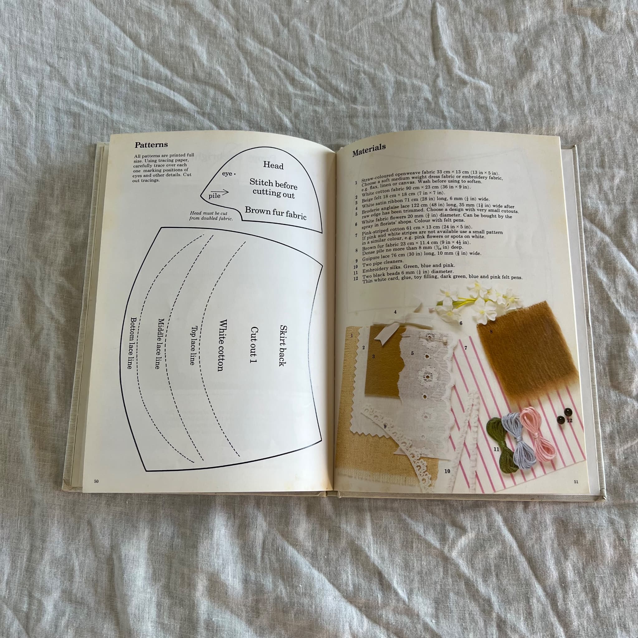 The Brambly Hedge Pattern Book by Sue Dolman - Vintage Crafting Guide — photo 8 of 10