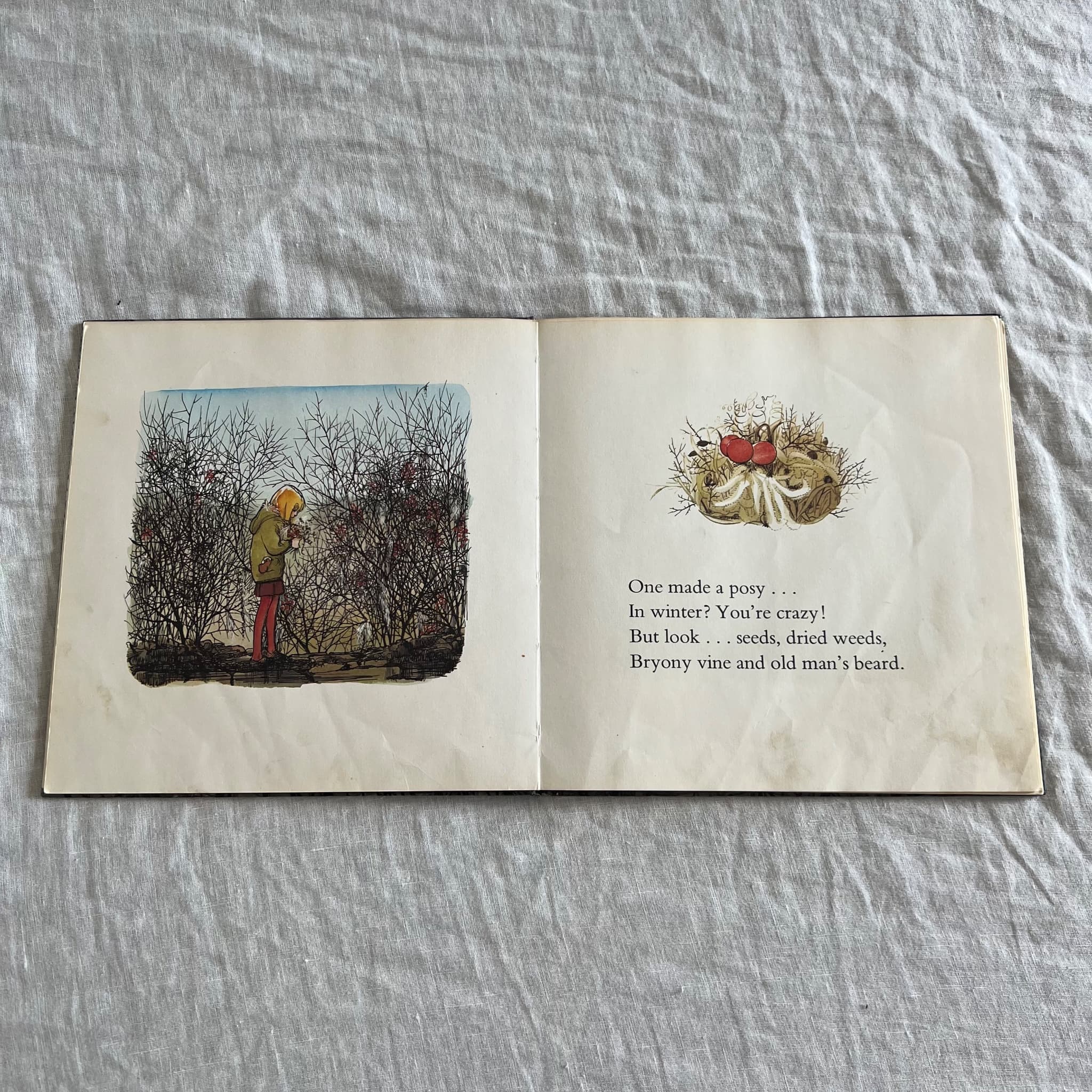 The Winter Bear by Ruth Craft and Erik Blegvad - Vintage Children's Book — photo 6 of 10