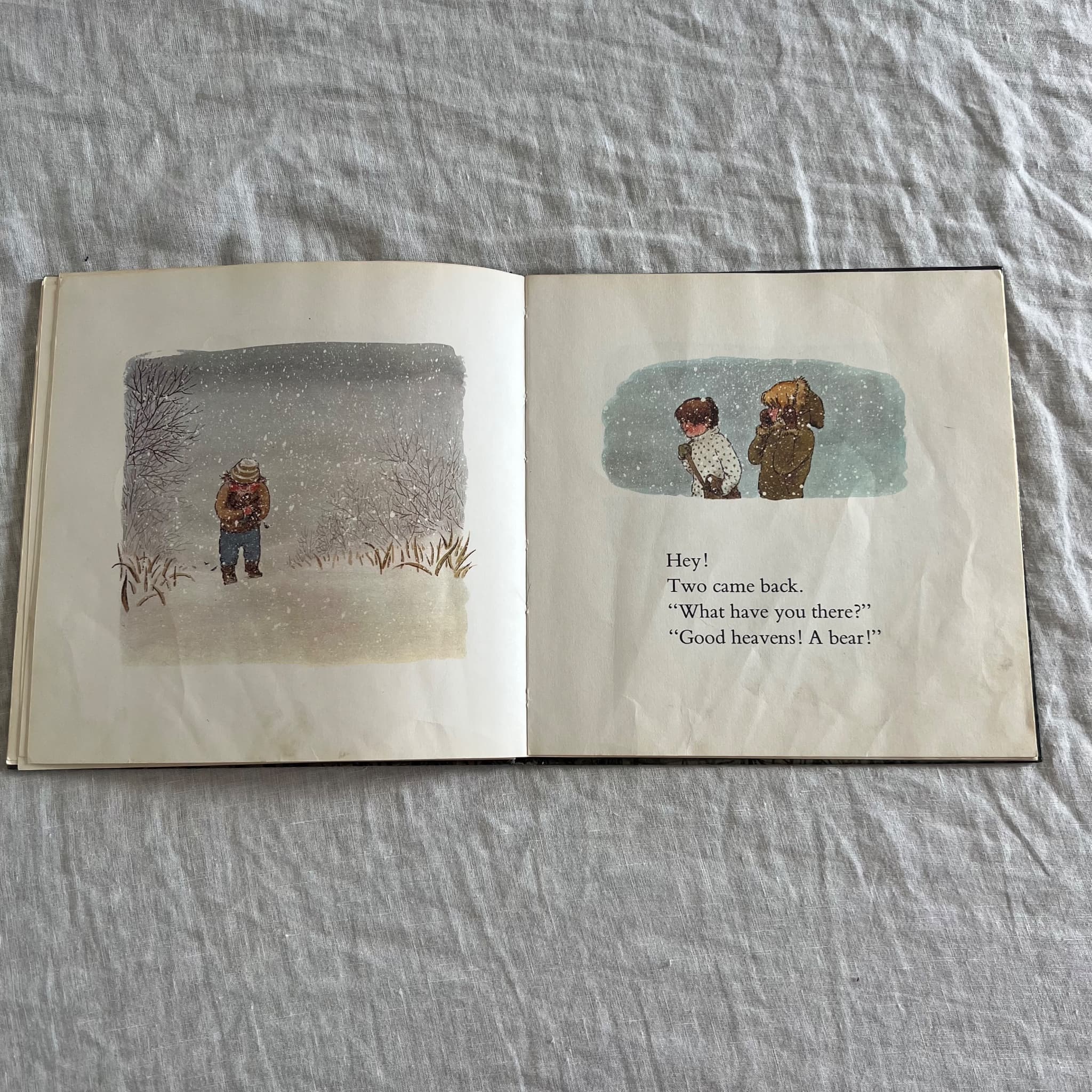 The Winter Bear by Ruth Craft and Erik Blegvad - Vintage Children's Book — photo 8 of 10