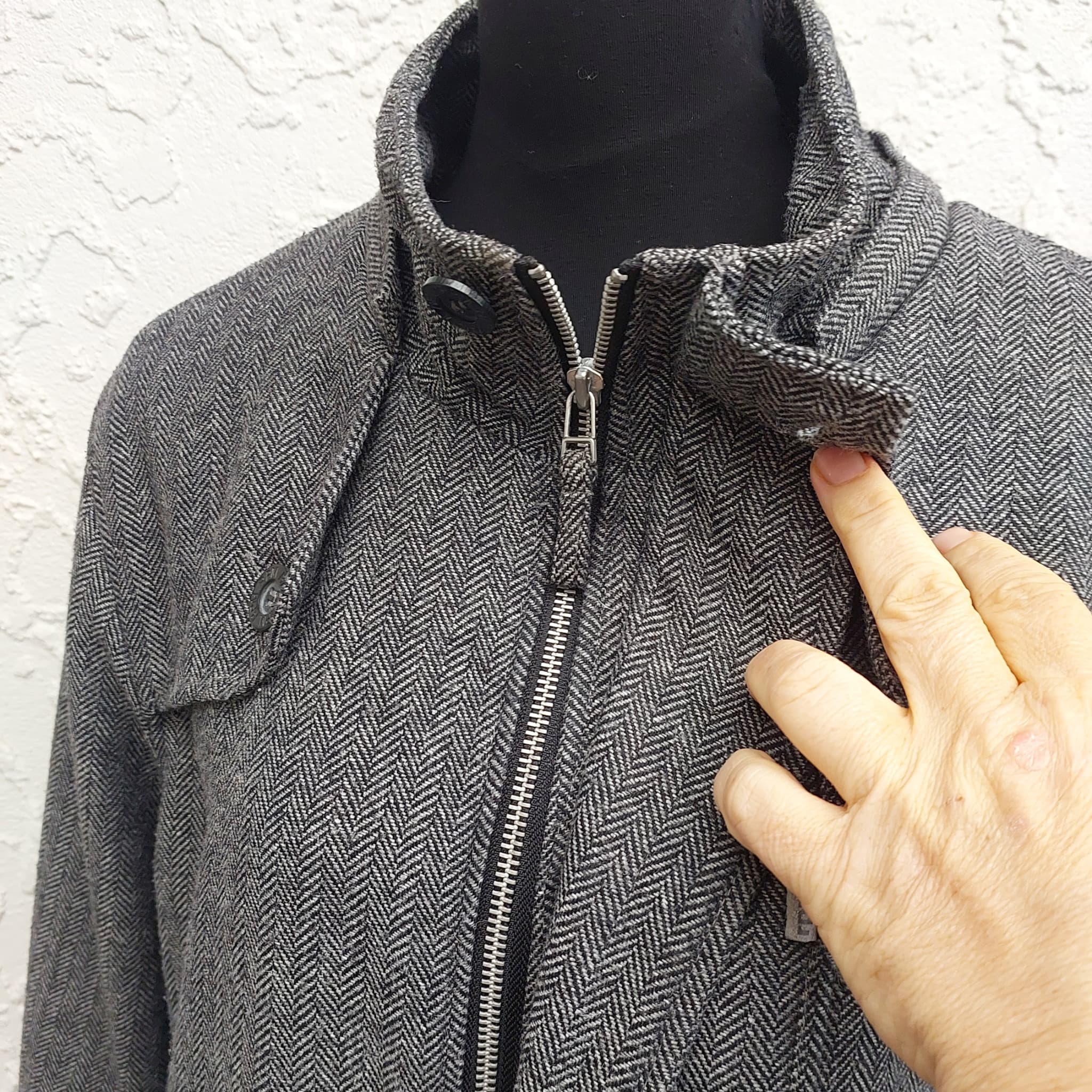 RPM Field Jacket, Herringbone Wool Blend, Size S — photo 7 of 10