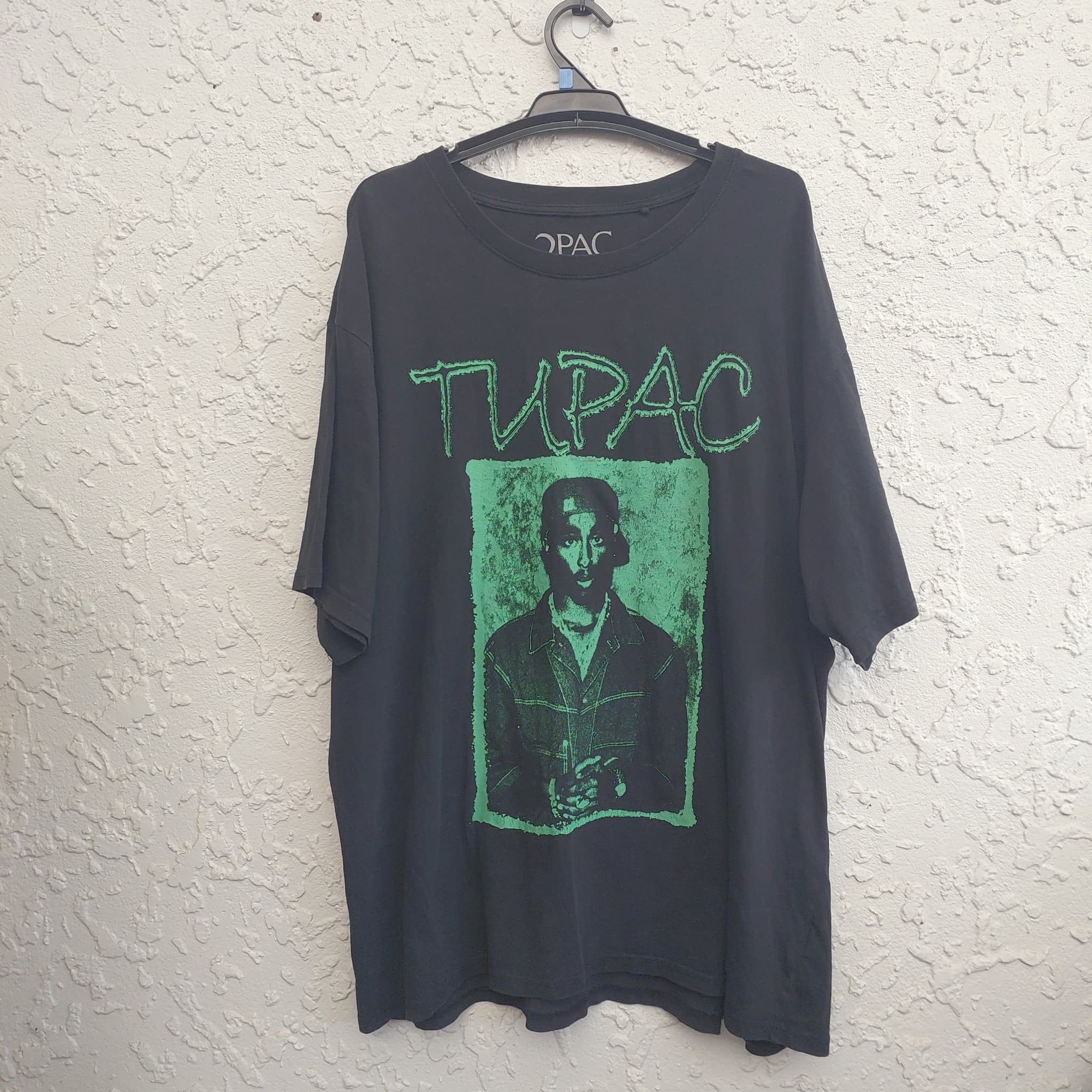 Tupac Shakur Graphic T-Shirt, Black, Size XL