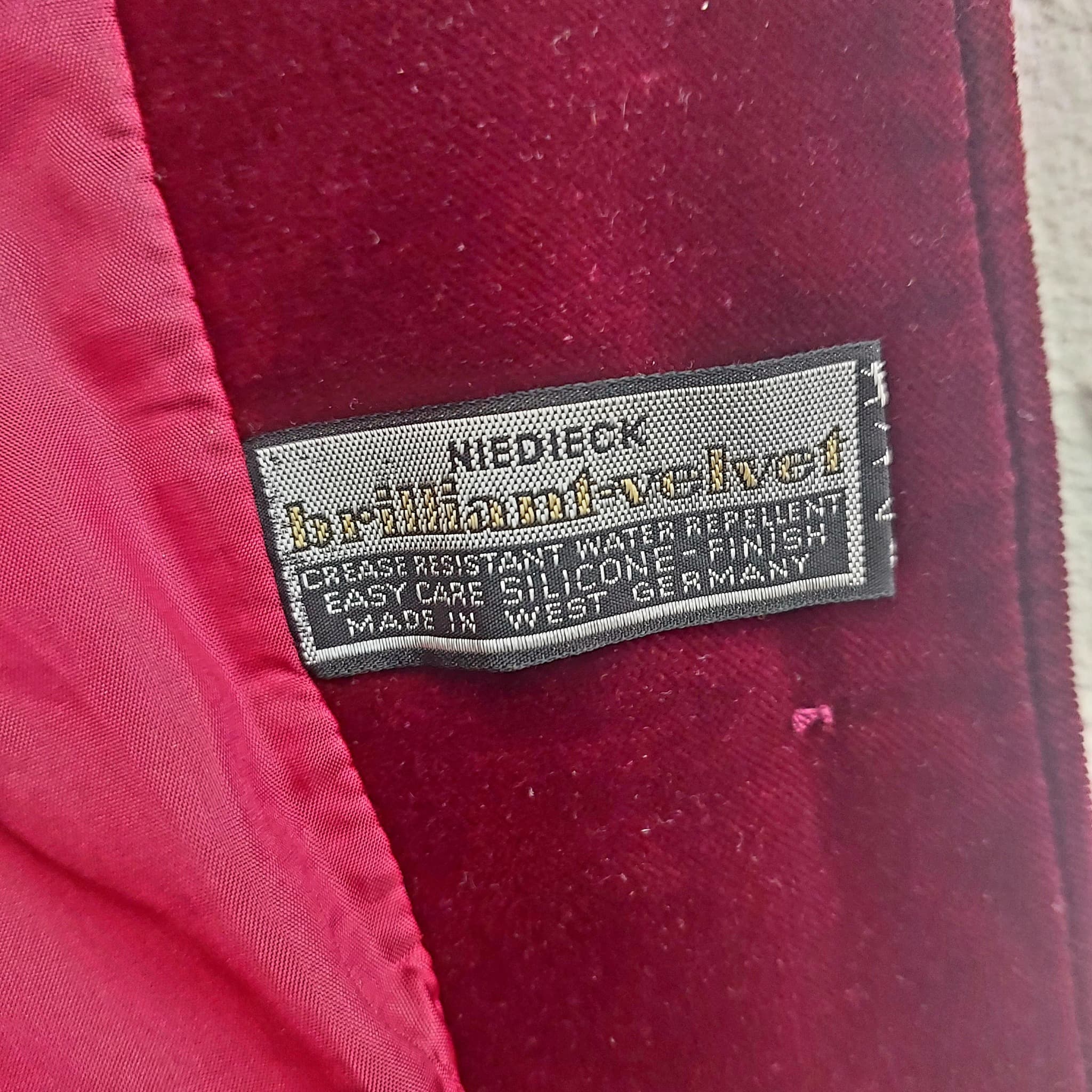 Vintage Austin Brown Burgundy Velvet Blazer — photo 5 of 10