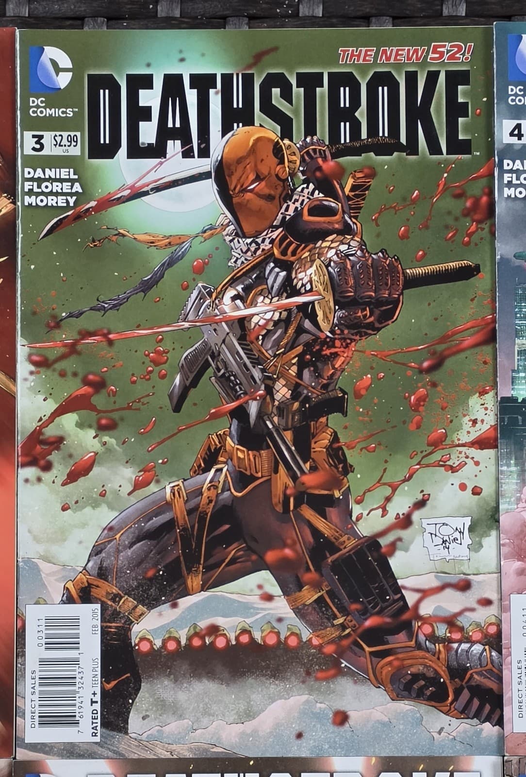 Deathstroke #1-9 Complete Run Set DC Comics New 52 2014 Harley Quinn, Superman — photo 5 of 13