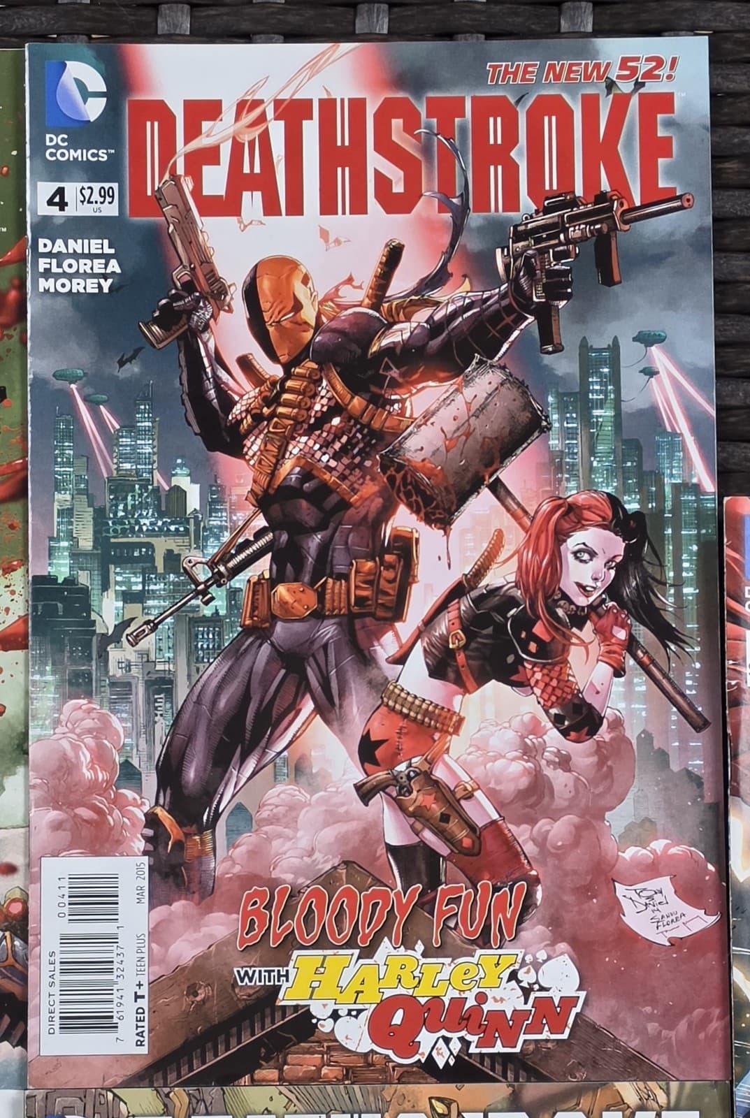 Deathstroke #1-9 Complete Run Set DC Comics New 52 2014 Harley Quinn, Superman — photo 6 of 13