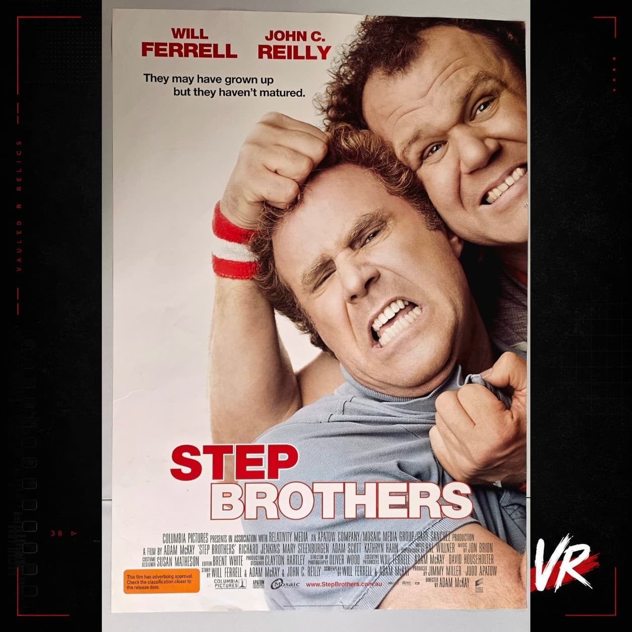 2008 Step Brothers 27x40 Original Australian DS One Sheet Poster Will Ferrell — photo 1 of 6