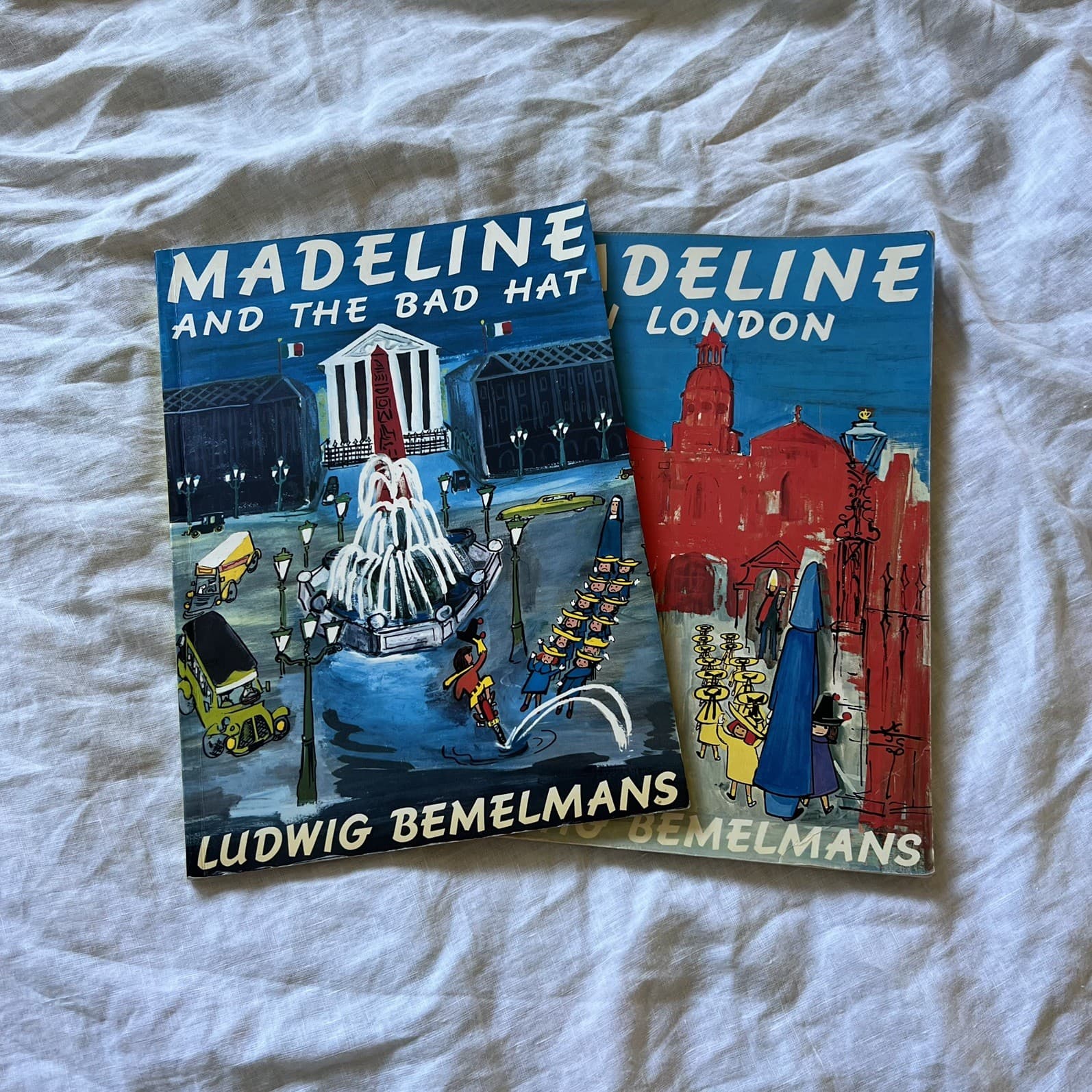 Madeline Book Bundle Ludwig Bemelmans Madeline London and The Bad Hat Vintage
