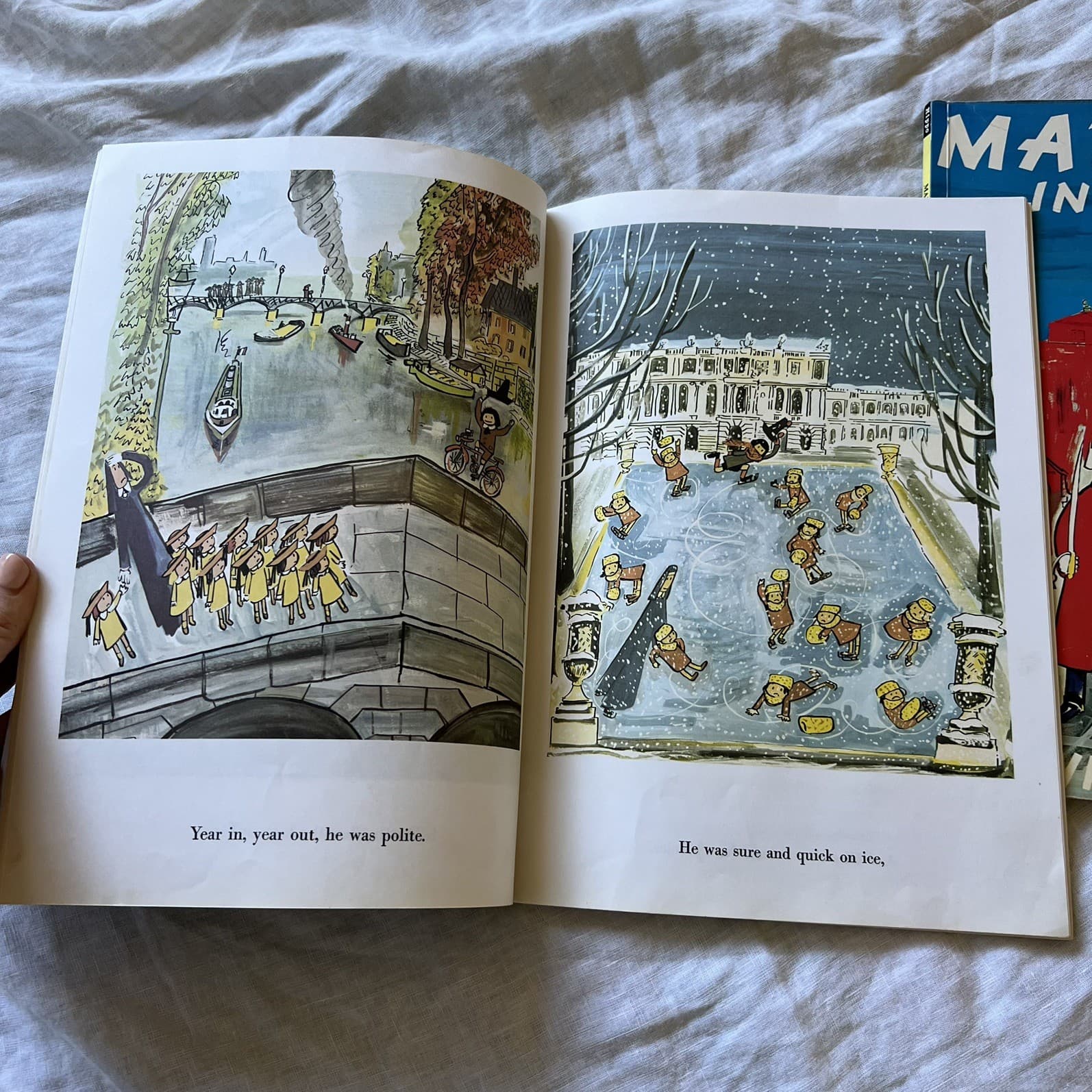 Madeline Book Bundle Ludwig Bemelmans Madeline London and The Bad Hat Vintage — photo 2 of 7