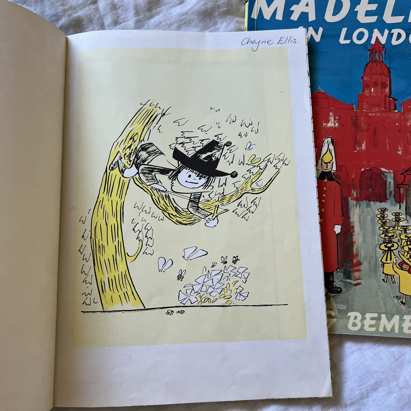 Madeline Book Bundle Ludwig Bemelmans Madeline London and The Bad Hat Vintage — photo 3 of 7