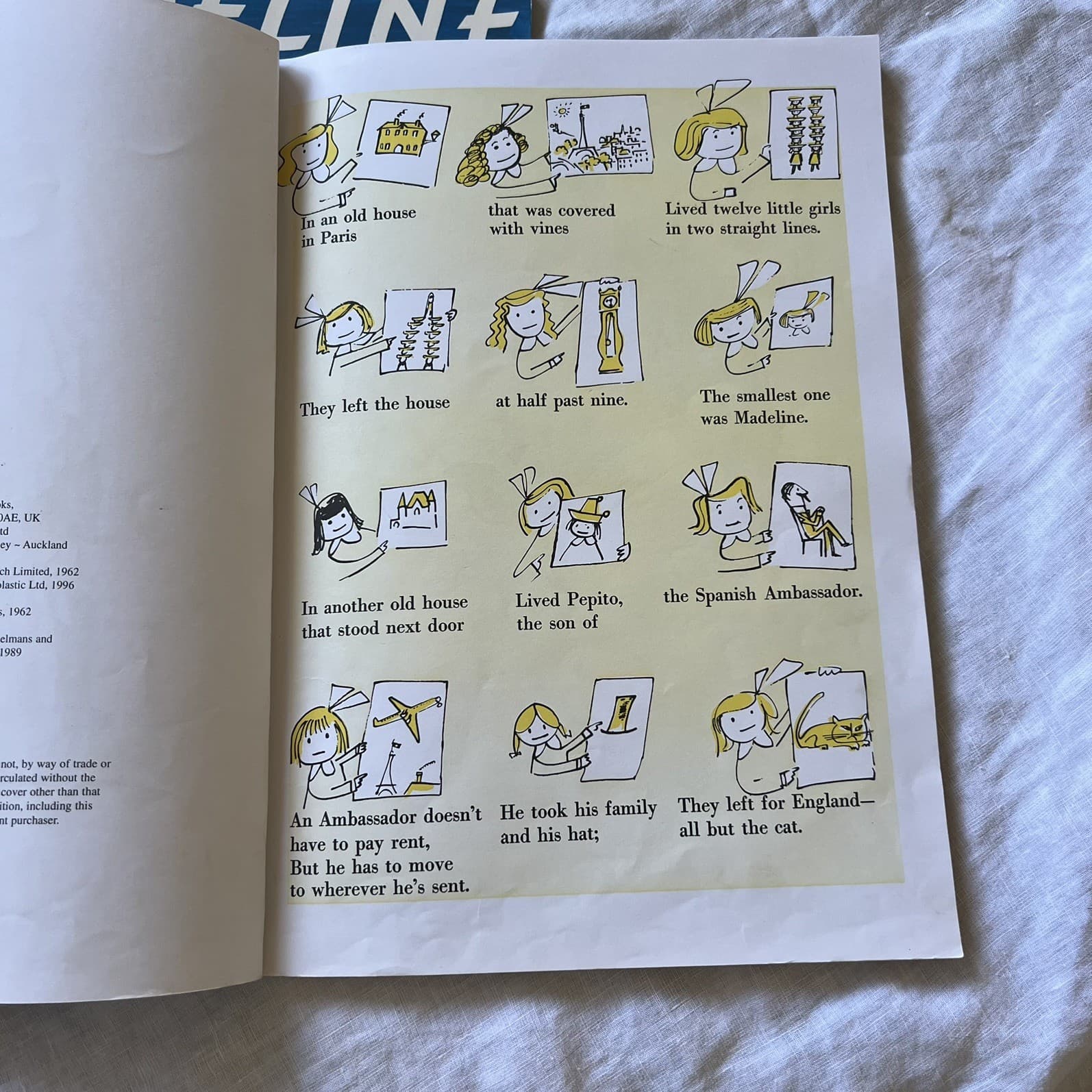 Madeline Book Bundle Ludwig Bemelmans Madeline London and The Bad Hat Vintage — photo 7 of 7