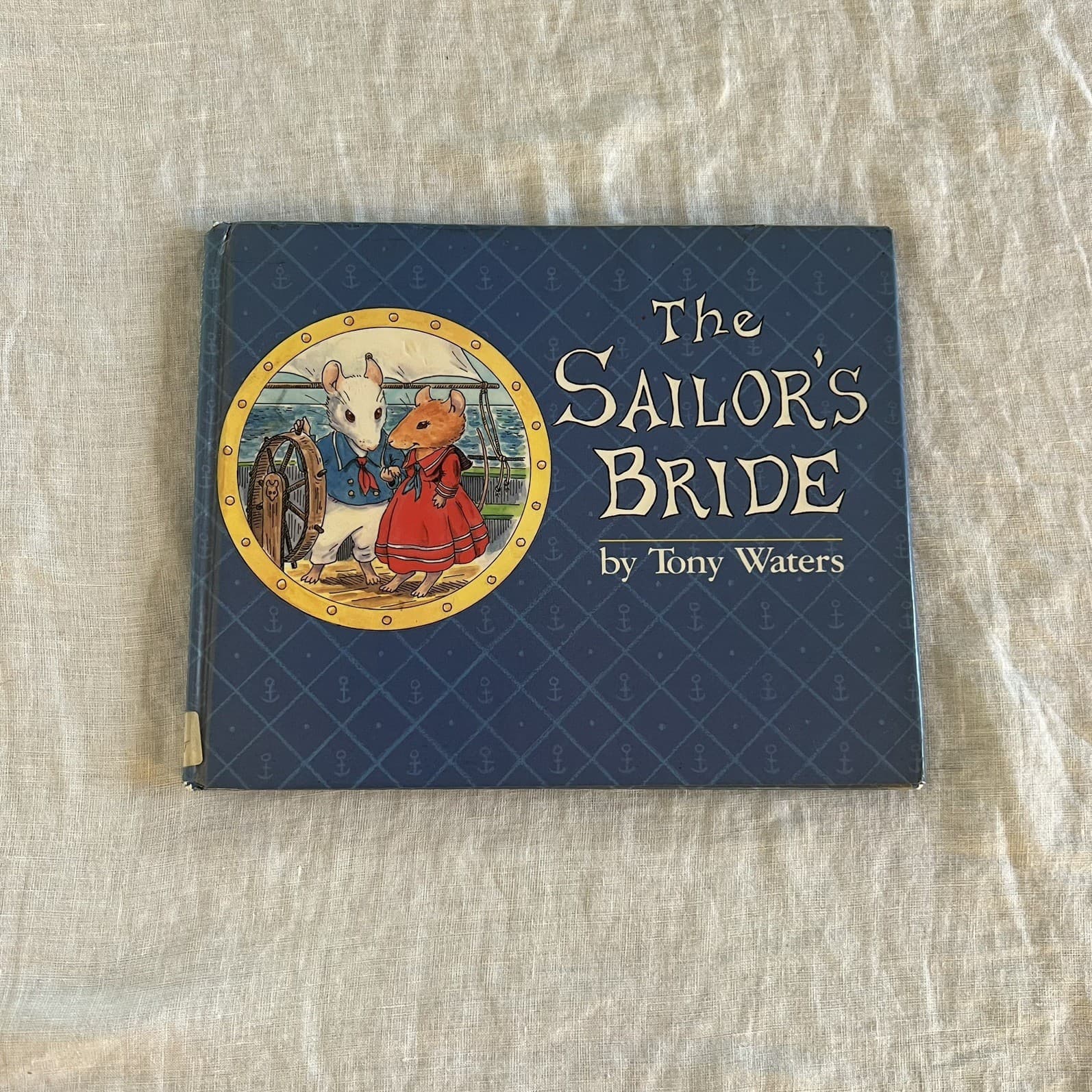 The Sailor's Bride Tony Waters Hardcover Picture Book Ex-Library Classic Vintage