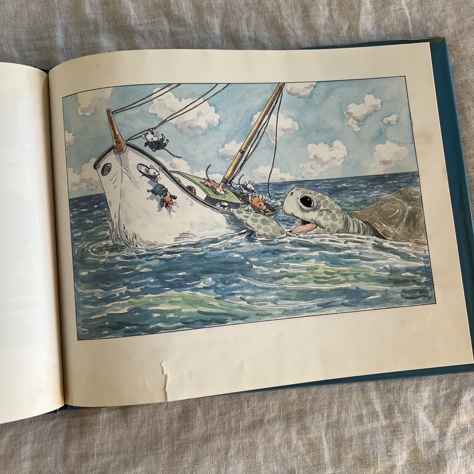 The Sailor's Bride Tony Waters Hardcover Picture Book Ex-Library Classic Vintage — photo 2 of 7