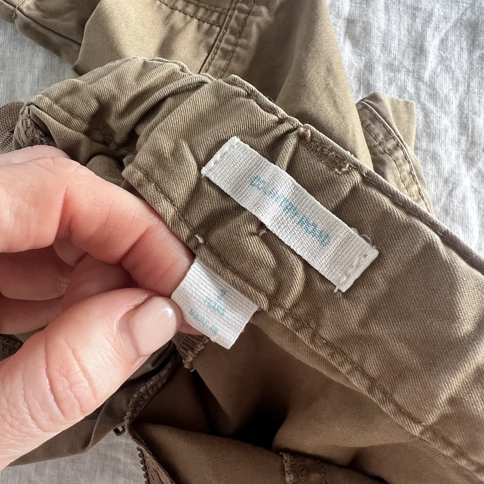 Country Road Boys Cargo Pants Size 2 Khaki Tan Cotton Adjust Waist Chino — photo 4 of 6