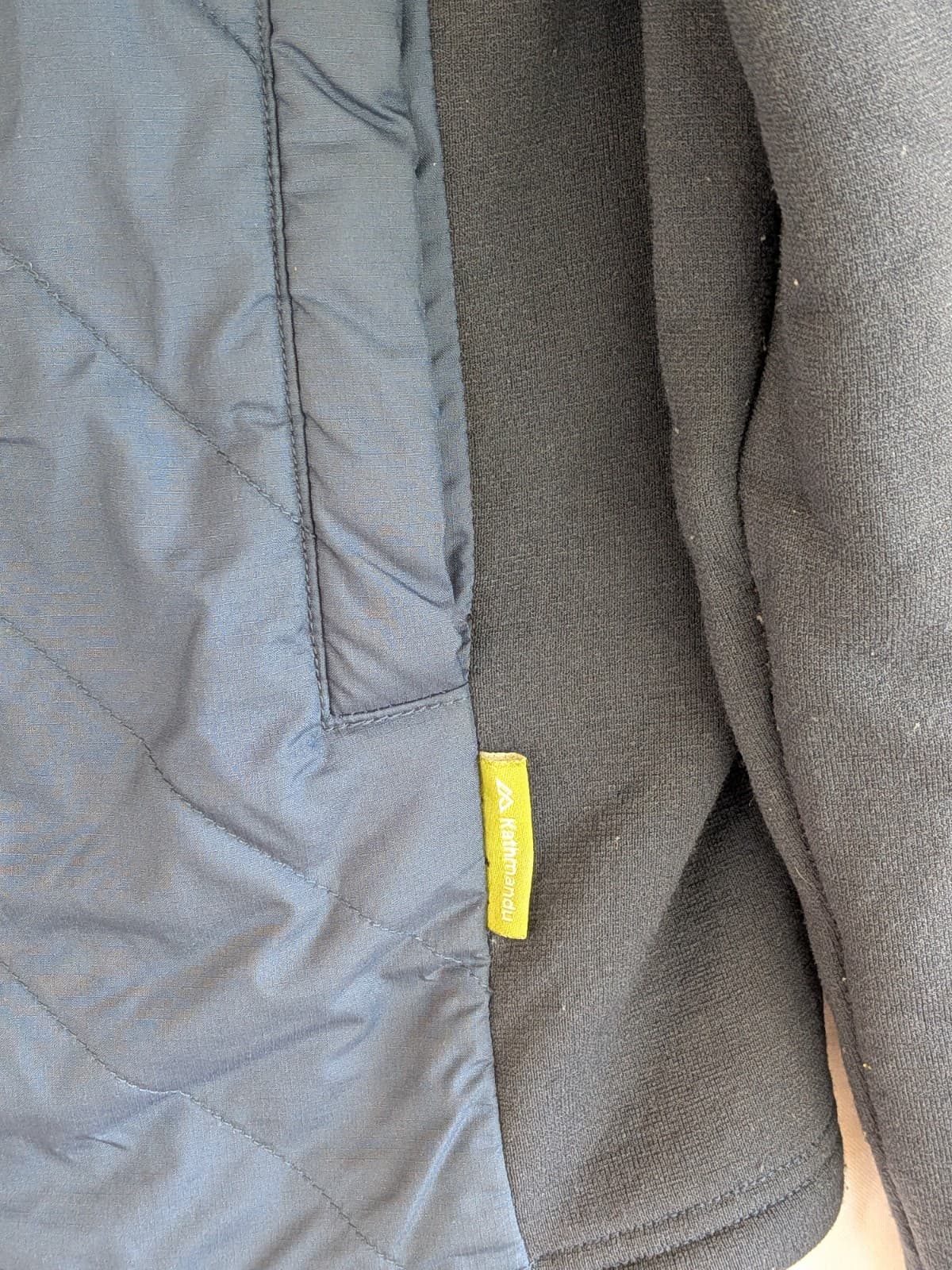 Kathmandu Mens Insulated Jacket Blue Wool Blend Warm Outdoor Hiking Size 2XL — photo 3 of 12