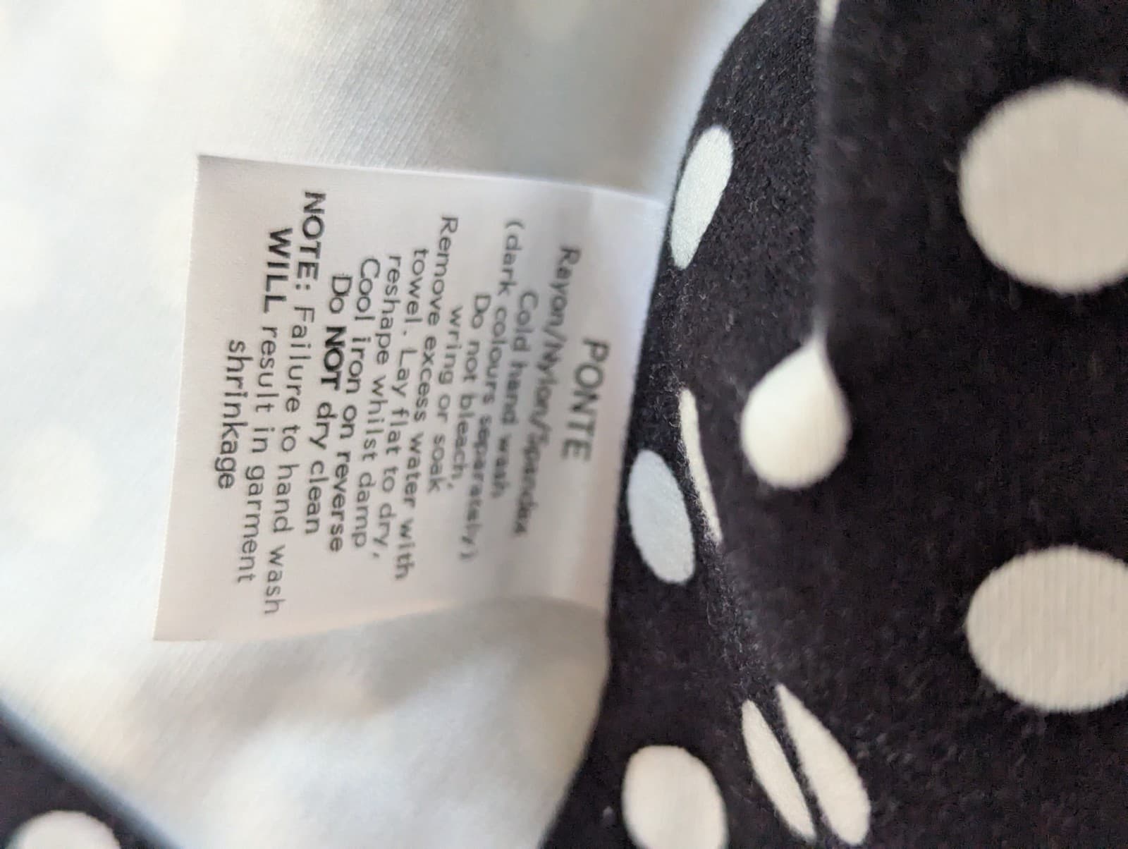 Leina Broughton Jacket Size Aus 14 Us 10 Black White Polka Dot Ponte Stretch — photo 7 of 9