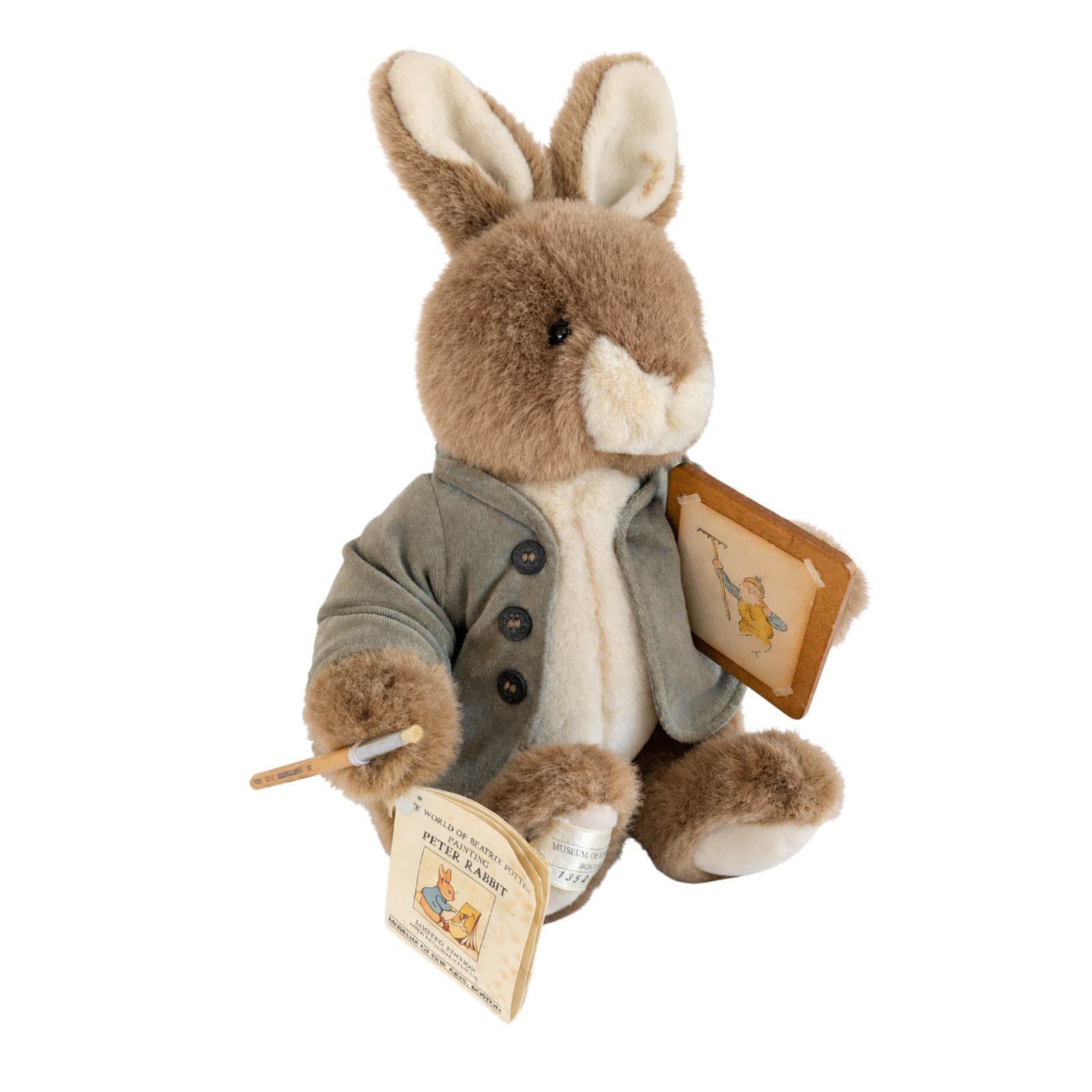 Peter Rabbit Plush Beatrix Potter Eden Toys Museum Fine Arts Boston Collectable