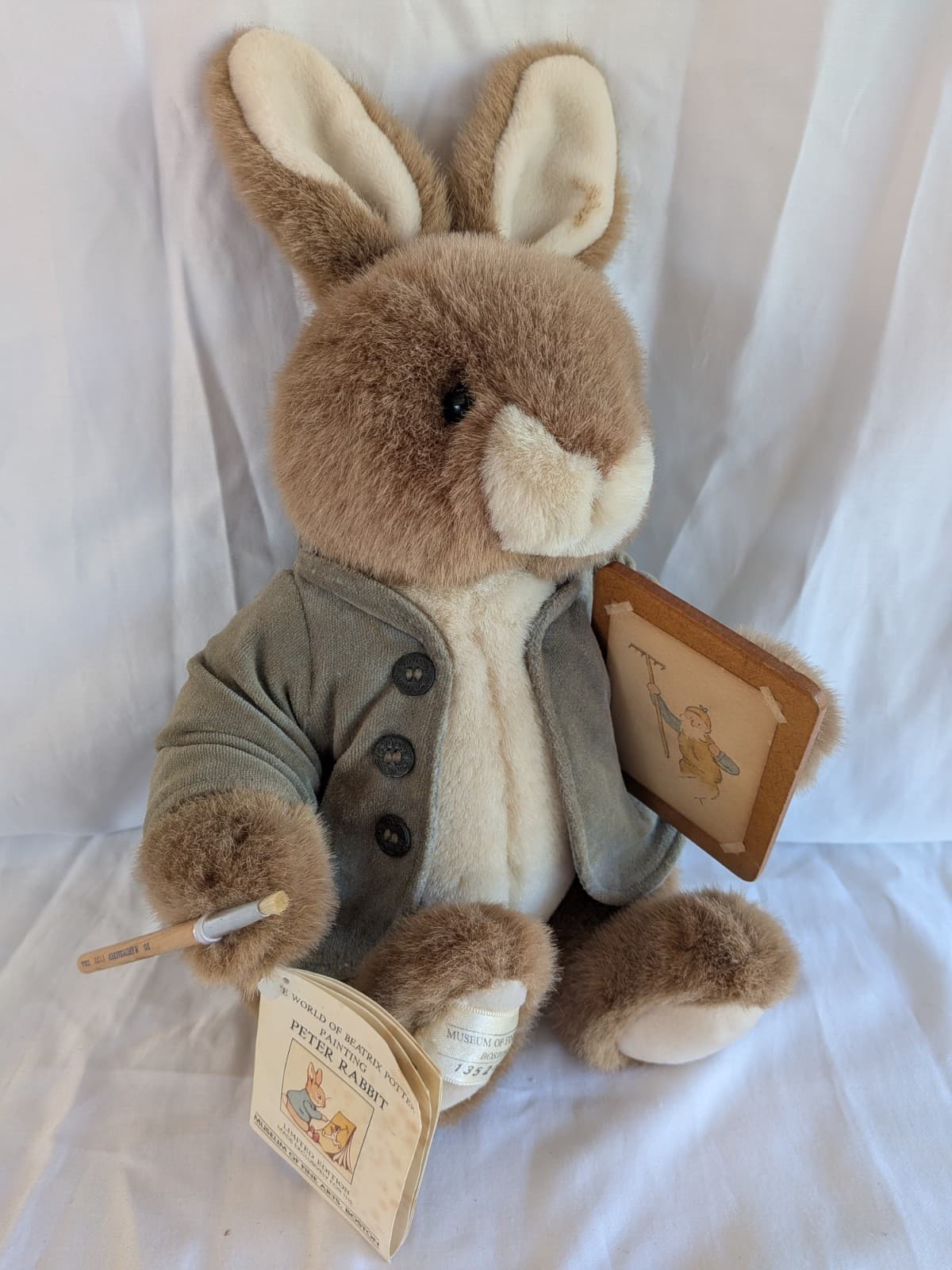 Peter Rabbit Plush Beatrix Potter Eden Toys Museum Fine Arts Boston Collectable — photo 2 of 18
