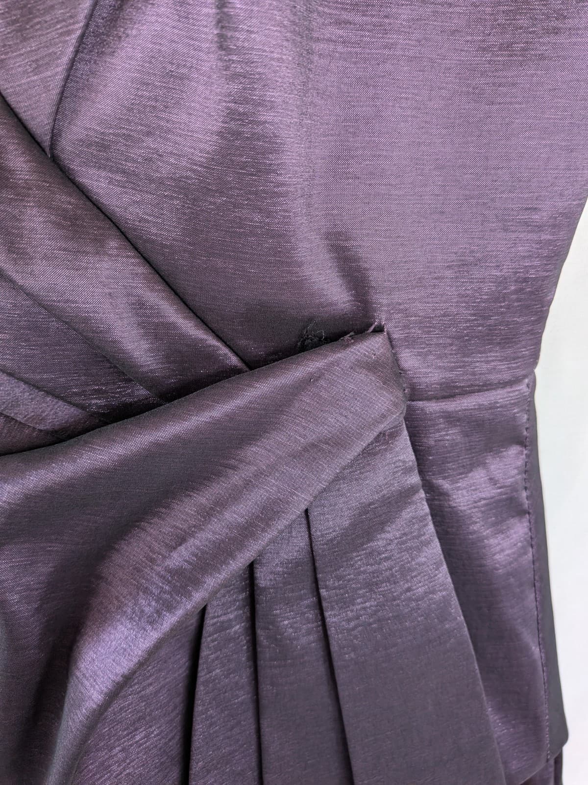 Anthea Crawford Dress Cocktail Pencil Purple Formal Wedding Size 12 AUS 8 US — photo 5 of 11