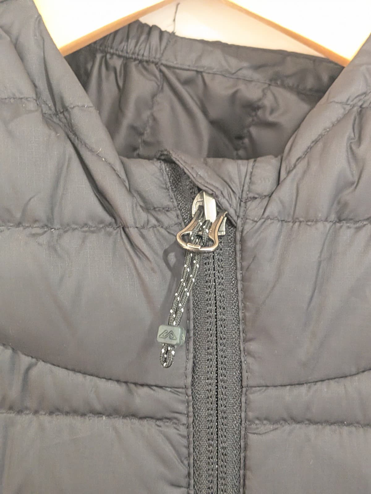 Kathmandu Heli Hooded Down Vest Mens XL Black 600 Fill Puffer Hiking Outdoor — photo 5 of 12