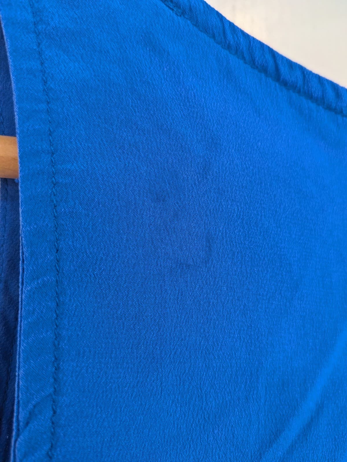 Viktoria + Woods Silk Tank Top AU 12 Size 3 Blue Sleeveless Blouse Minimalist — photo 10 of 11