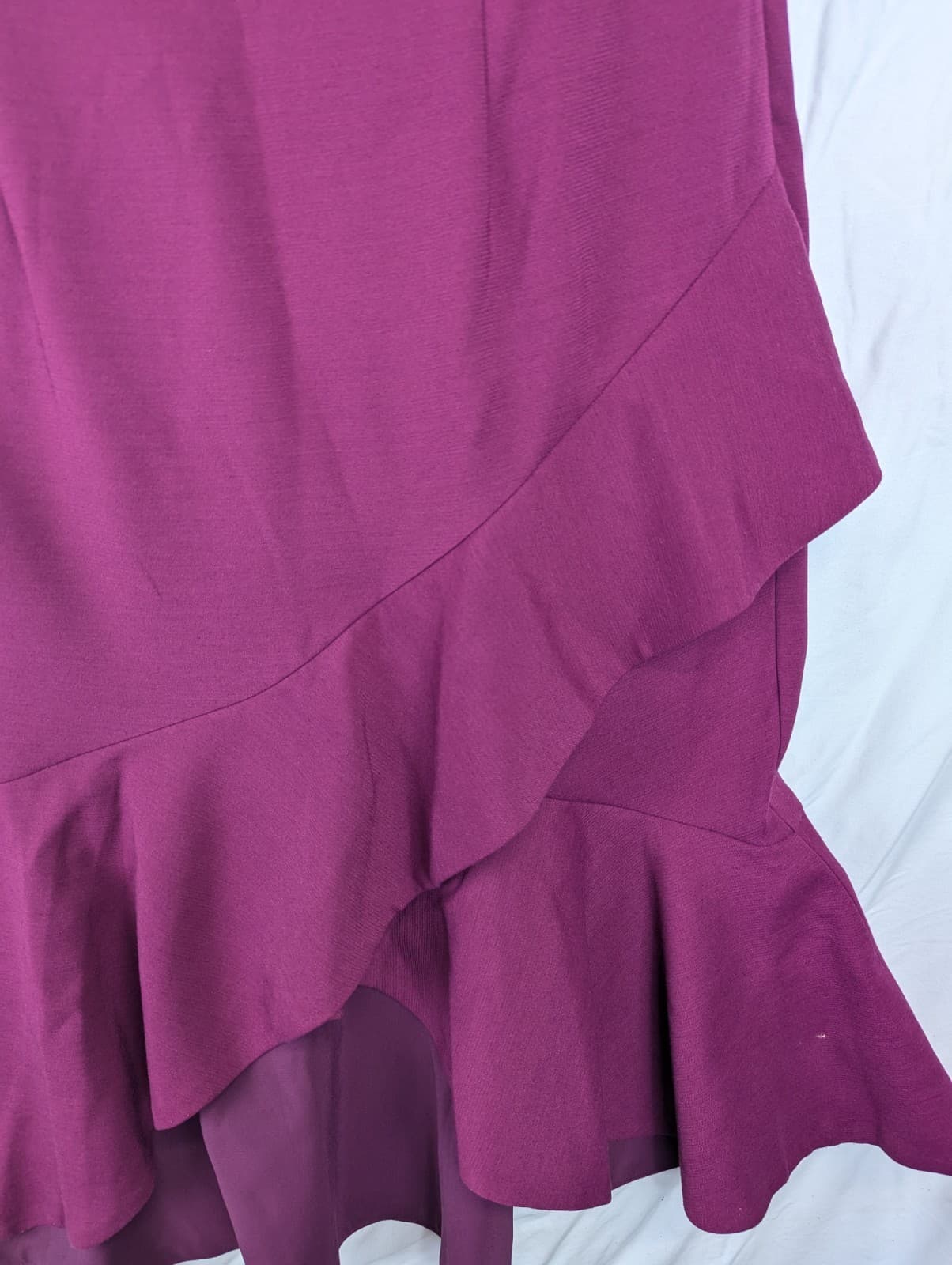 Love Honor Dress Pink Ruffle Cocktail Wedding Formal Plus Size AUS 16 US 12 — photo 5 of 11