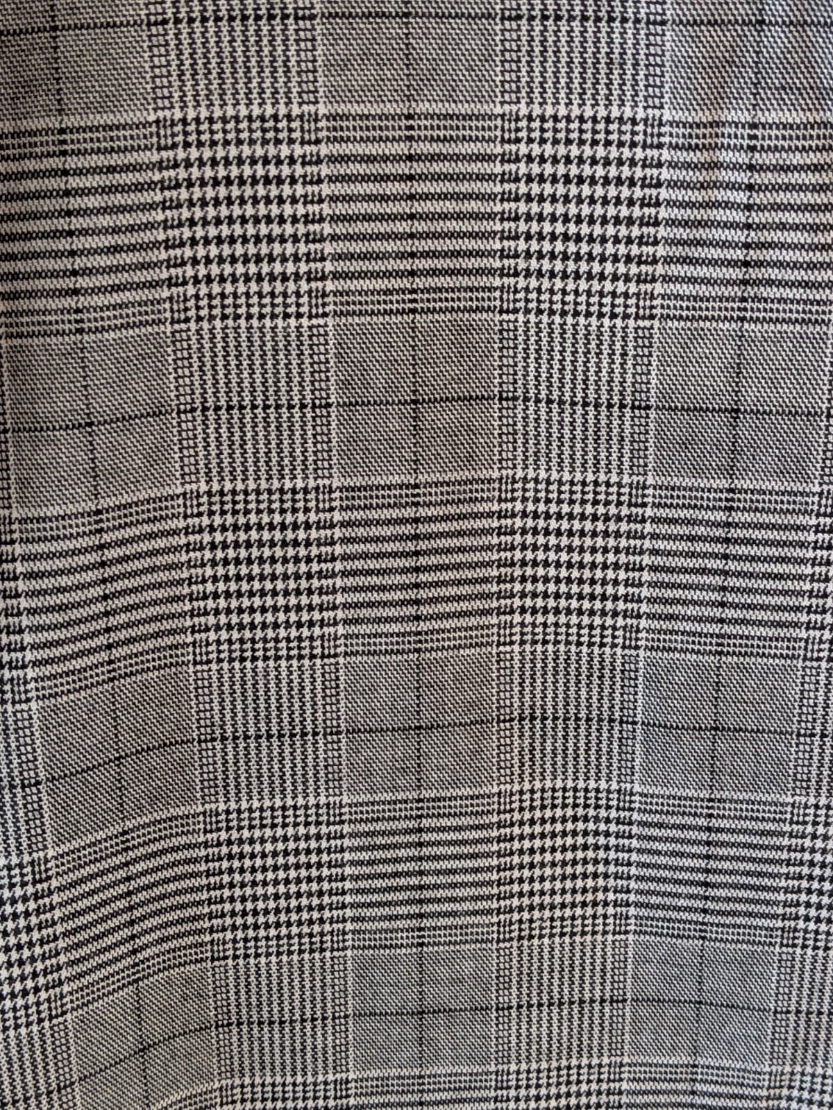 Portmans Pencil Skirt Grey Check Work Office Corporate Stretch Lined Size 10 — photo 3 of 11