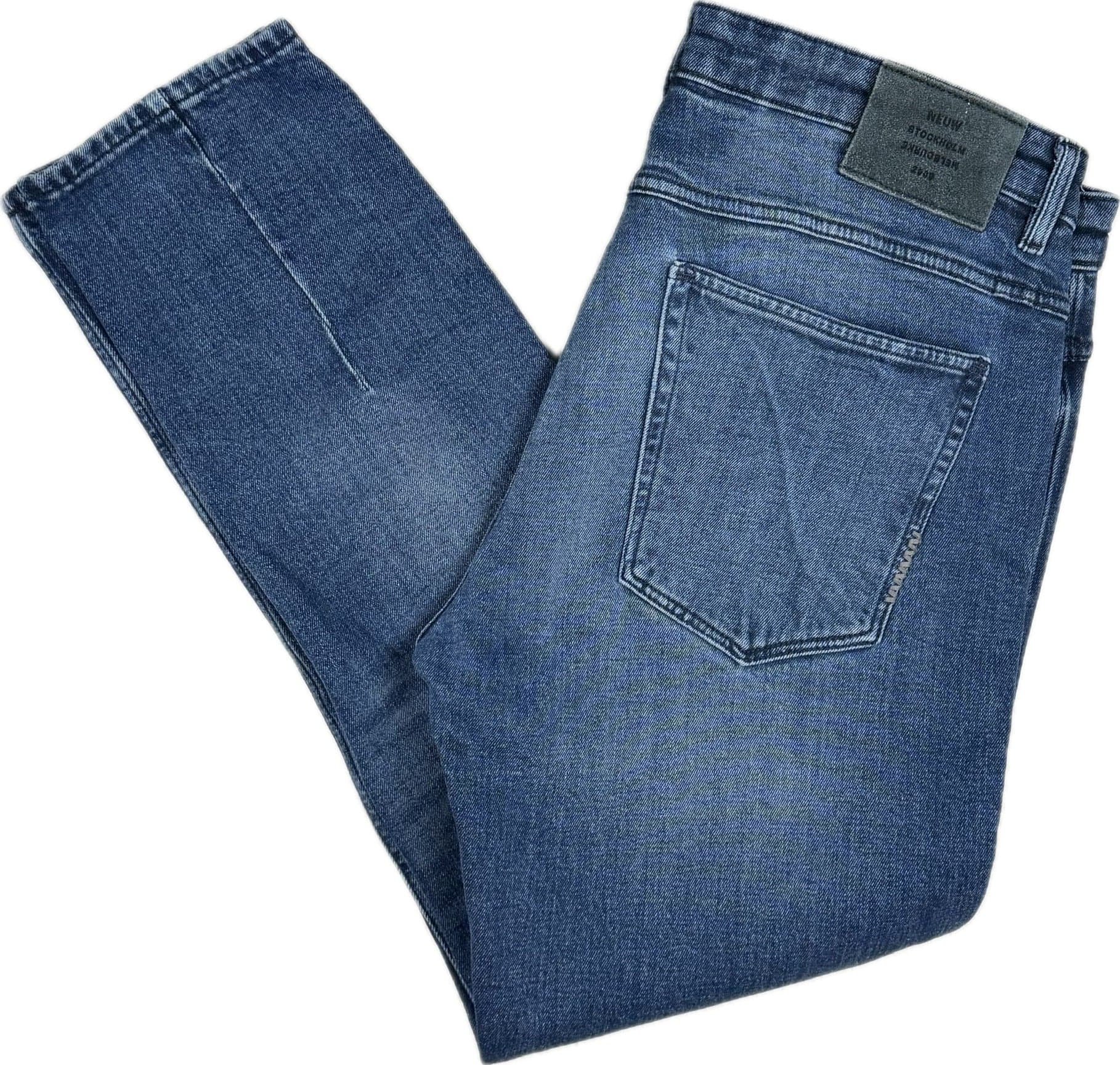 NEUW 'Lou Slim' Dark Aged Wash Mens Jeans - Size 34/30 — photo 2 of 7