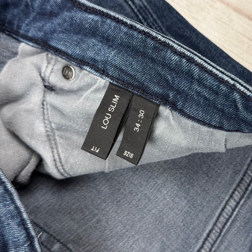 NEUW 'Lou Slim' Dark Aged Wash Mens Jeans - Size 34/30 — photo 5 of 7