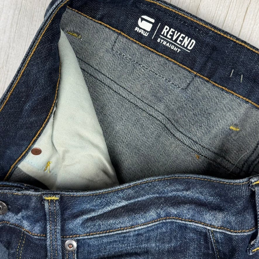 G Star 'Revend Straight' Denim Jeans -Size 32 — photo 3 of 8