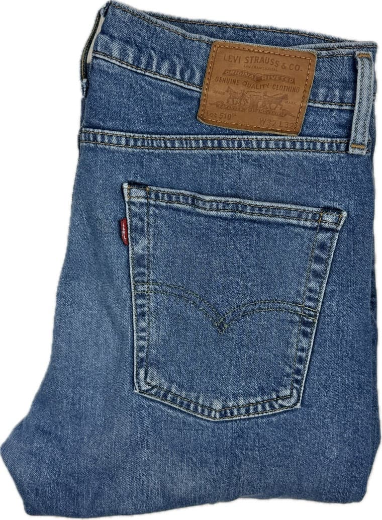 Levis Premium 510 Mens 'Big E' Slim Fit Jeans -Size 32R — photo 6 of 7