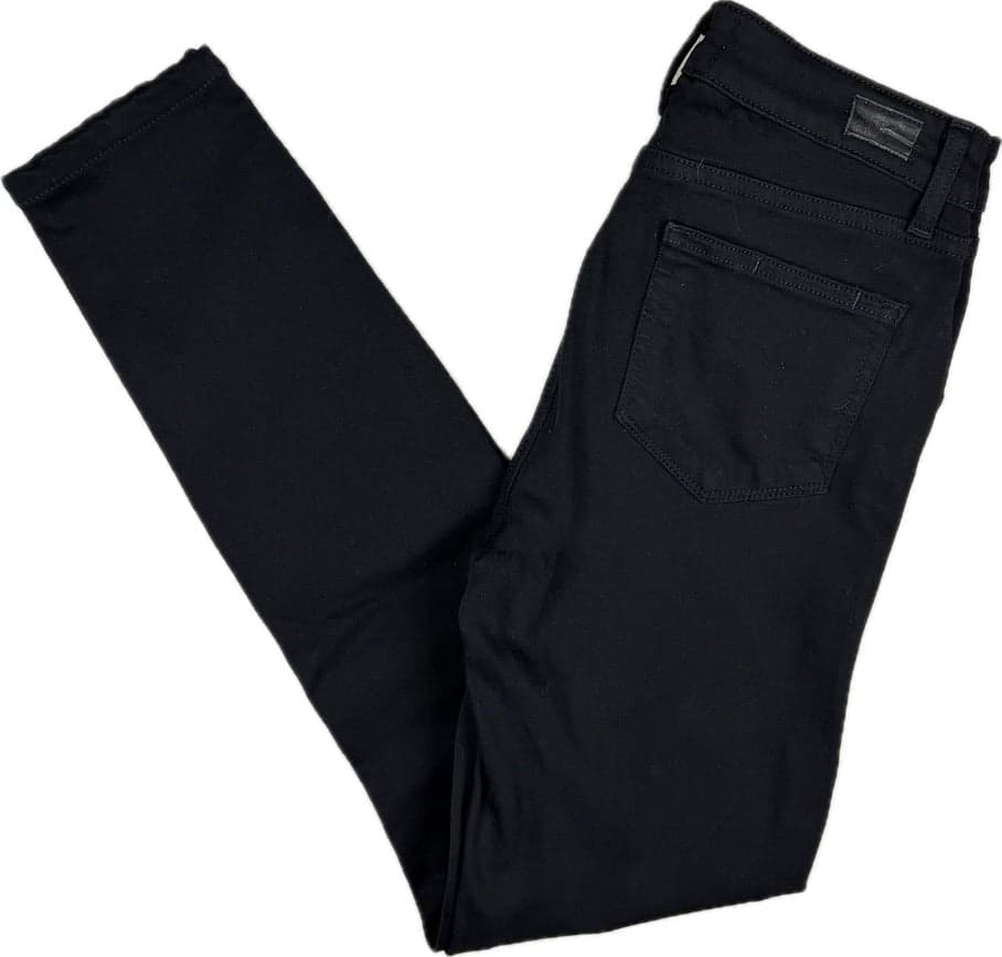 Paige Denim 'Hoxton Ultra Skinny' Black Jeans - Size 26 — photo 2 of 8