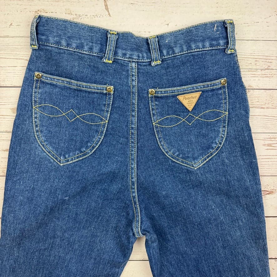 AMCO 1980s Peaches Vintage Slim Straight Ladies Jeans- Suit Size 7/8 — photo 4 of 7