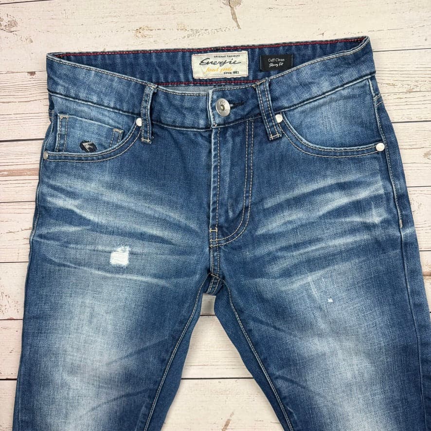 Energie by Sixty Group Y2K Mens 'Cuff Clean' Skinny fit Jeans - Size 29 — photo 2 of 7