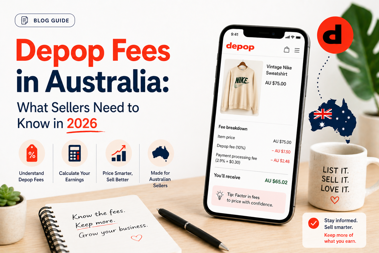 Depop Fees in Australia: What Sellers Need to Know in 2026