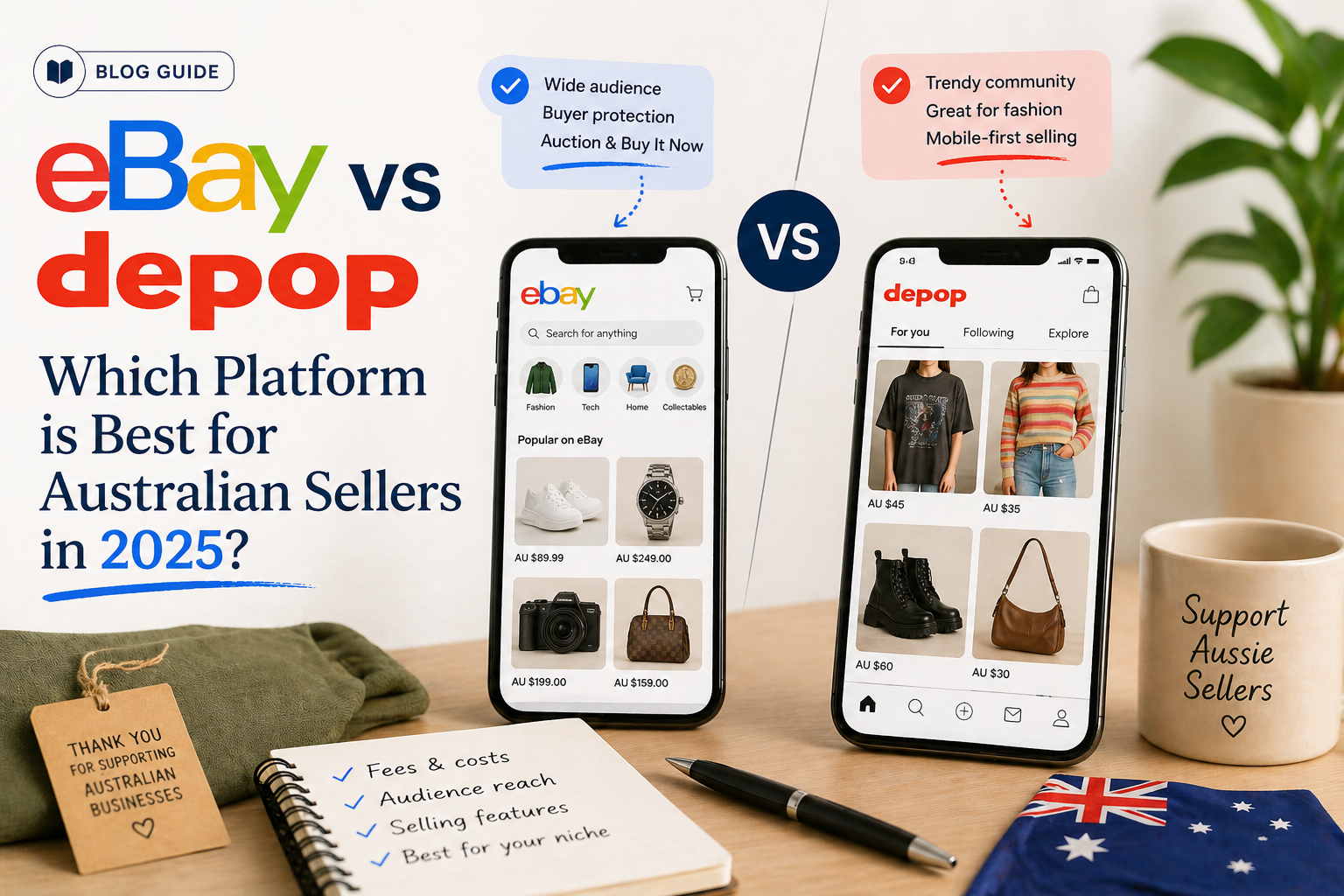 eBay vs Depop: Which Platform is Best for Australian Sellers in 2025?