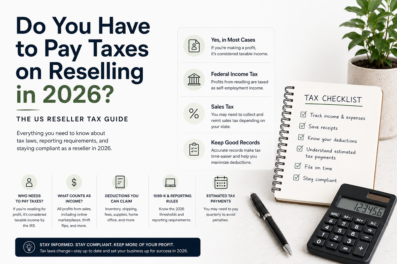 Do You Have to Pay Taxes on Reselling in 2026? The US Reseller Tax Guide